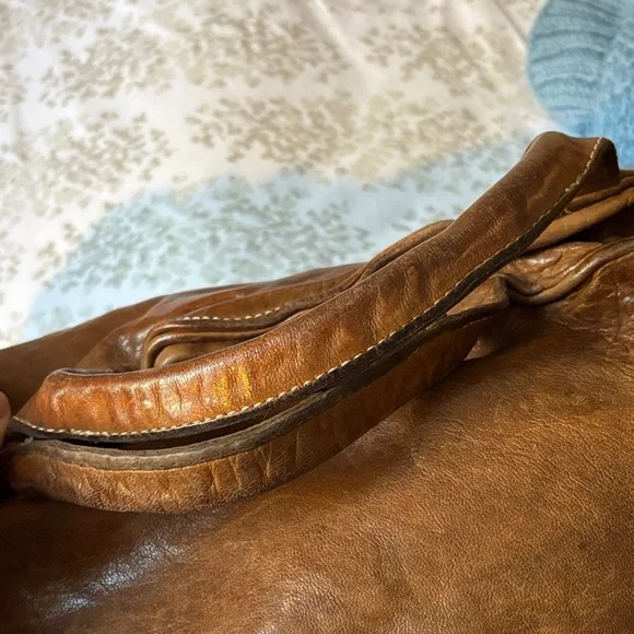 Langellotti Genuine Italian Leather Elegant Woven Leather Tote - Picture 3 of 5